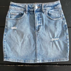 Garage Denim Mini Skirt Size XS
